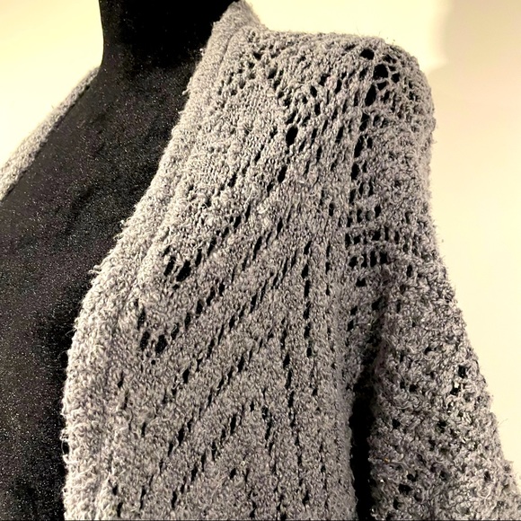 Hollister Grey Knit Cardigan Sweater - Sweet
